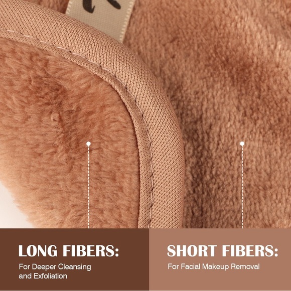 Makeup Remover Cloths 7-Day Set, Premium & Reusable for Eyes, Lips, Foundation - Picture 5 of 10